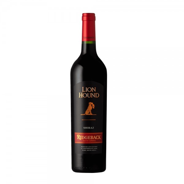 Ridgeback Lion Hound Shiraz Rotwein aus Paarl, Südafrika
