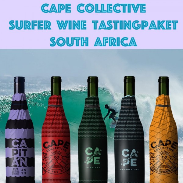 Cape Collective Surfer Wine Tastingpaket South Africa