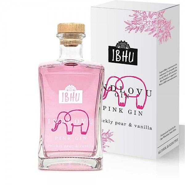 Indlovu Pink Gin mit Prickly Pear & Vanilla aus Südafrika