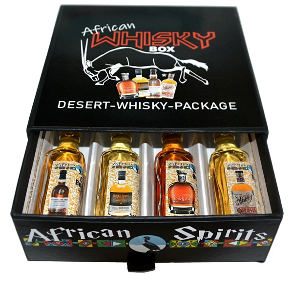 Desert Whiskey Package - African Spirits Tasting Box Südafrika